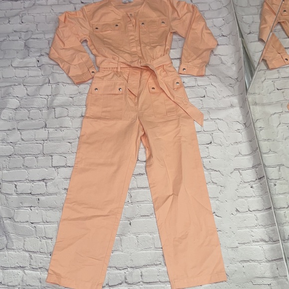 & Other Stories Peach Jumpsuit Size 0 NWOT - Picture 5 of 13